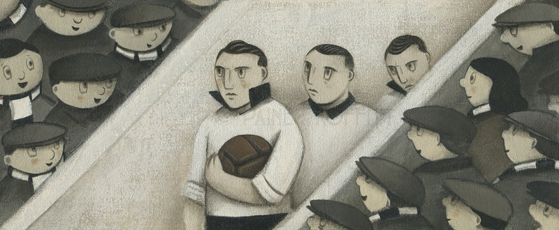 Up The Vale - Here they Come original art  by Paine Proffitt