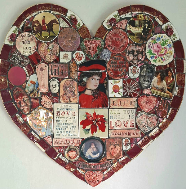 Large Red Heart 2025 by Philip Hardaker