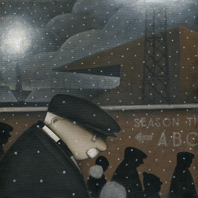 Up The Vale - Night Match original art  by Paine Proffitt