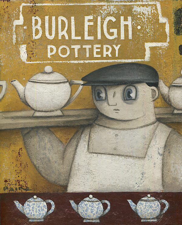 Clay Dust - Burleigh Board Carrier original art  by Paine Proffitt