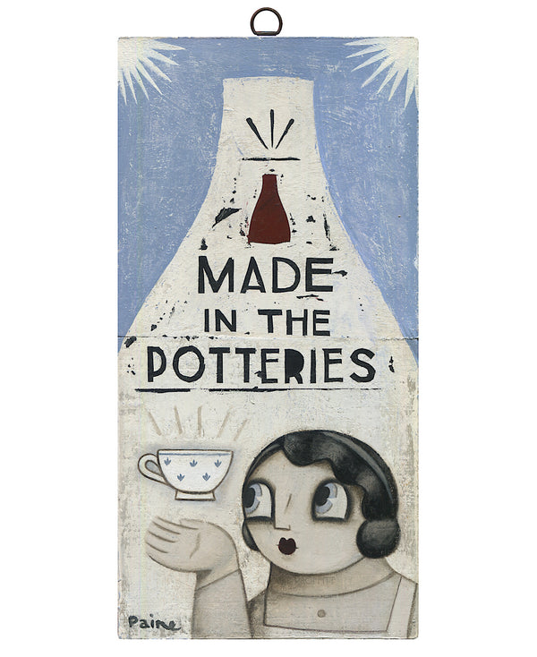 Clay Dust - Made In The Potteries  original art  by Paine Proffitt