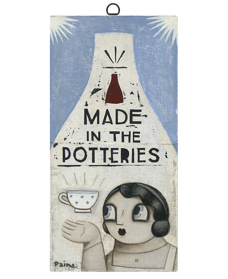 Clay Dust - Made In The Potteries  original art  by Paine Proffitt