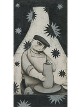 Clay Dust - Potteries Night Shift  original art  by Paine Proffitt
