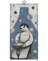 Clay Dust - Starry Night In The Potteries original art  by Paine Proffitt