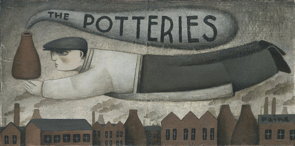 Clay Dust - The Potteries Sky original art  by Paine Proffitt