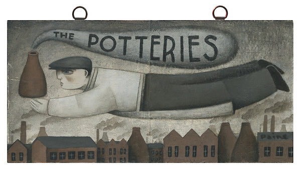 Clay Dust - The Potteries Sky original art  by Paine Proffitt