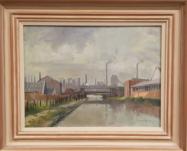 View towards Shelton Bar Steelworks 1950s, 2010 by Ivan Taylor
