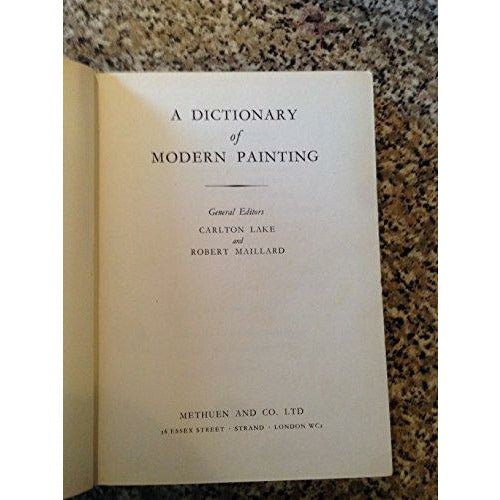 A Dictionary of modern painting by Barewall