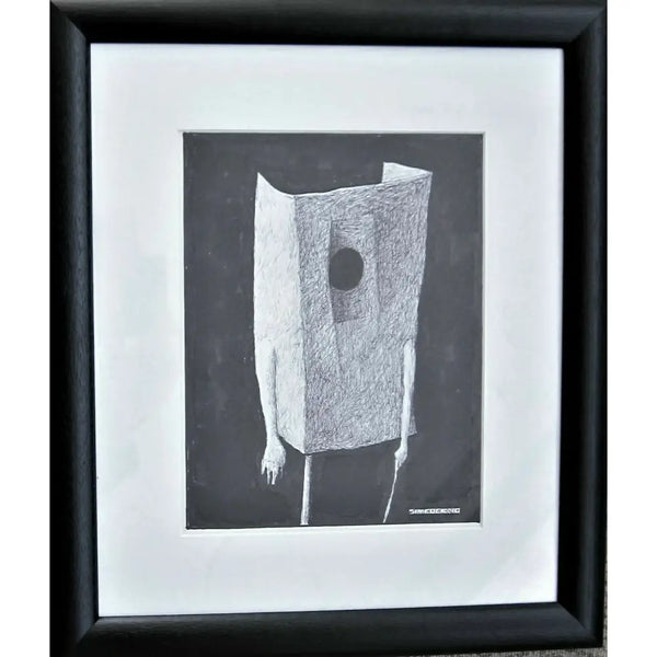 Abstract Figure 2010 by Jack Simcock Original Art from Barewall Art Gallery
