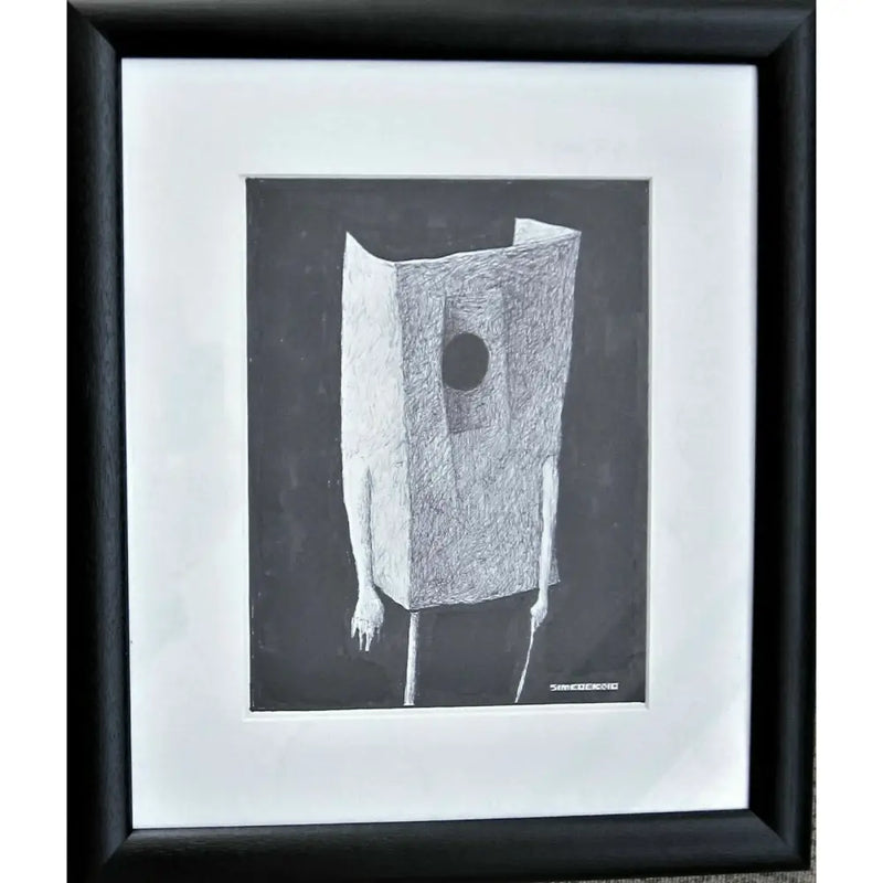 Abstract Figure 2010 by Jack Simcock Original Art from Barewall Art Gallery