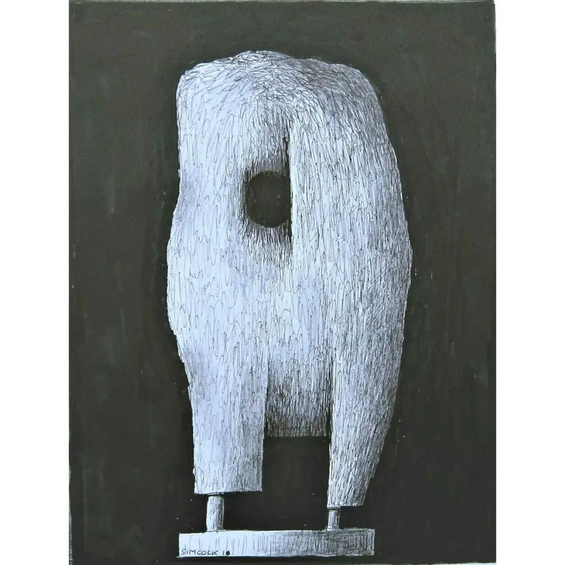 Abstract Form 2010 by Jack Simcock Original Art from Barewall Art Gallery