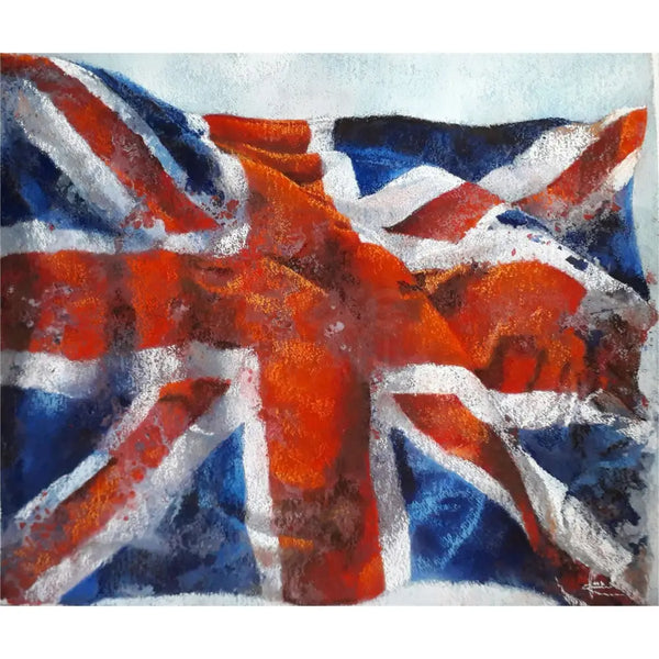 AC7 My Second Country by Anne Courtine Original Art from Barewall Art Gallery