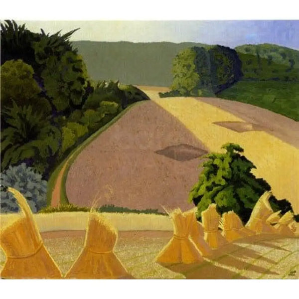 Art Greeting Cards by John Nash The Cornfield by John Nash Greetings Card Cards from Barewall Art Gallery