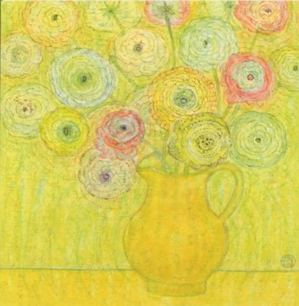 Art Greeting Cards by Leonard McComb RA Ranunculus greeting card by Leonard McComb RA Cards from Barewall Art Gallery