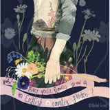 Art Greeting Cards by Rachel Grant A Country Garden Greetings Card Cards from Barewall Art Gallery