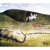 Art Greeting Cards I by Eric Ravilious B: Chalk Figure near Weymouth 1939 Cards from Barewall Art Gallery