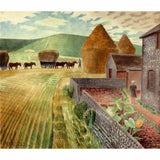 Art Greeting Cards I by Eric Ravilious B: Furlongs, 1934 Cards from Barewall Art Gallery