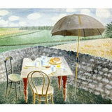 Art Greeting Cards I by Eric Ravilious B: Tea at Furlongs, 1939 Cards from Barewall Art Gallery