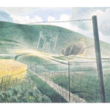Art Greeting Cards I by Eric Ravilious B: The Wilmington Giant Cards from Barewall Art Gallery