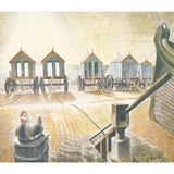 Art Greeting Cards I by Eric Ravilious C: Aldeburgh Bathing Machine Cards from Barewall Art Gallery