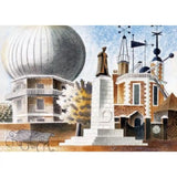 Art Greeting Cards I by Eric Ravilious D: Greenwich Observatory Cards from Barewall Art Gallery