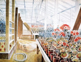 Art Greeting Cards II 2024 by Eric Ravilious A: Geraniums and Carnations 1938 Cards from Barewall Art Gallery