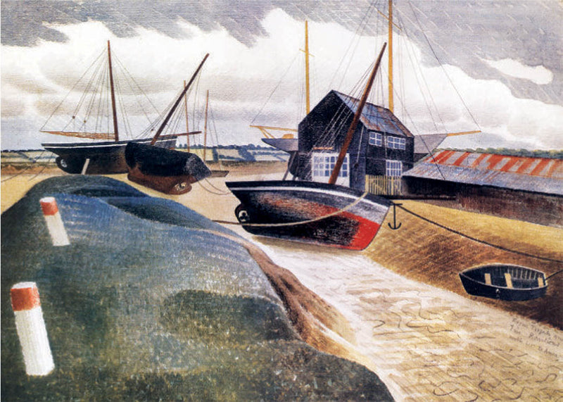 Art Greeting Cards II 2024 by Eric Ravilious by Barewall