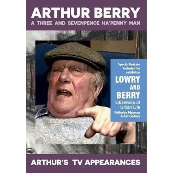 Arthur Berry: A Three and Sevenpence Ha'penny Man DVD DVD from Barewall Art Gallery