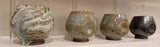 AS10 Small Dram Cups with Thumb Holder 2024 by Alex Shimwell Ceramics from Barewall Art Gallery
