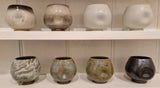 AS10 Small Dram Cups with Thumb Holder 2024 by Alex Shimwell Ceramics from Barewall Art Gallery