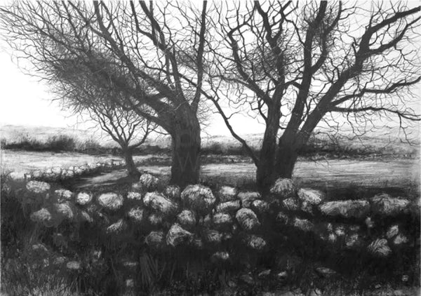 BD2475 Moorland Landscape A5 signed ltd edition print by David Brammeld Print from Barewall Art Gallery
