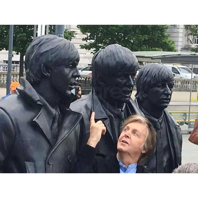 Beatles Statue 2015 Maquette Sculpture by Andy Edwards Sculpture from Barewall Art Gallery