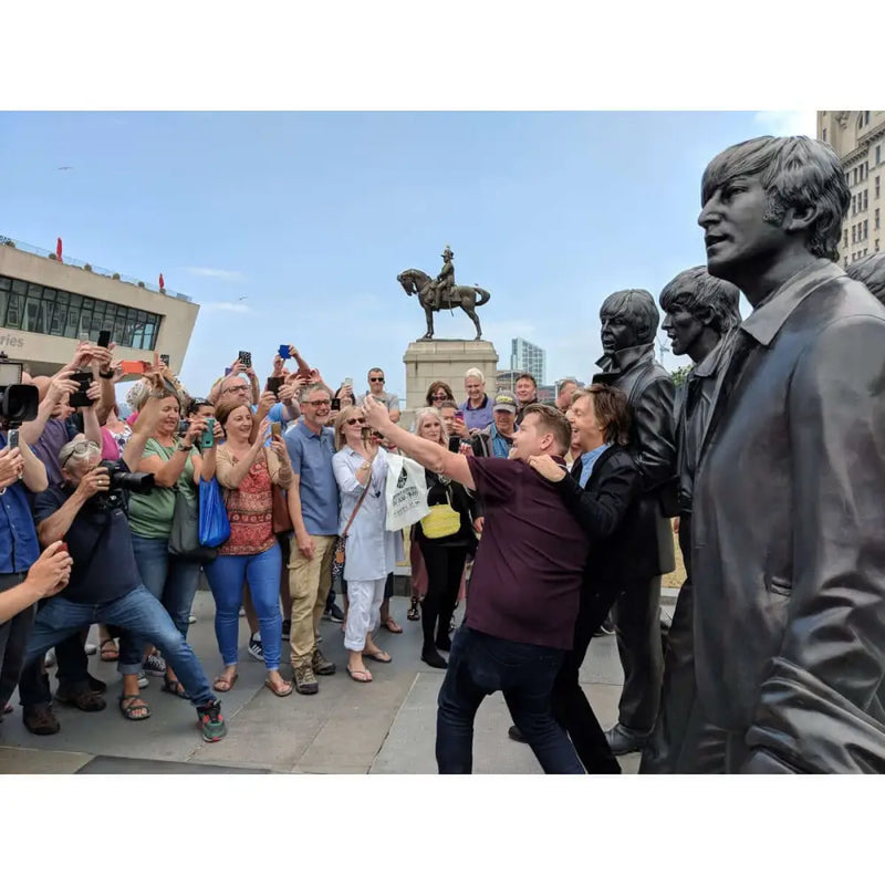 Beatles Statue 2015 Maquette Sculpture by Andy Edwards Sculpture from Barewall Art Gallery