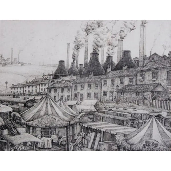 Black Country Fair 1943 Print by Norman Cope Print from Barewall Art Gallery