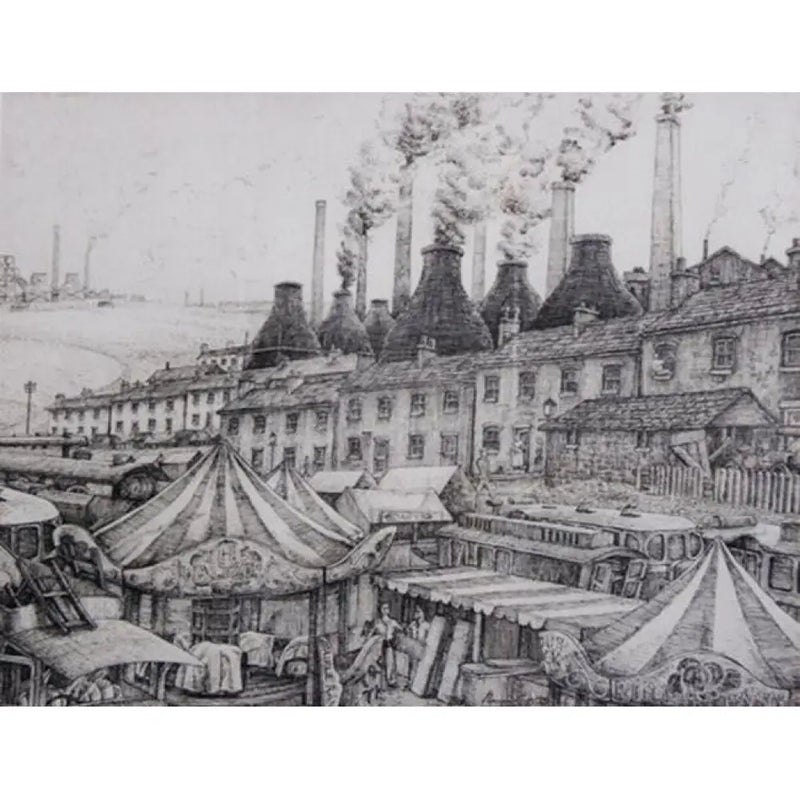 Black Country Fair 1943 Print by Norman Cope Print from Barewall Art Gallery