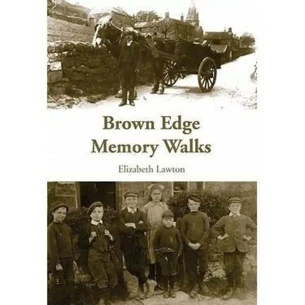 Brown Edge Memory Walks by Elizabeth Lawton Book from Barewall Art Gallery