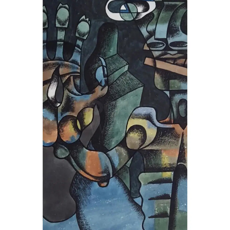 Christ Resurrected (Abstract) 1943 by Norman Cope Original Art from Barewall Art Gallery