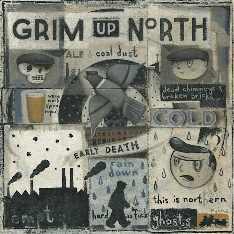 Clay Dust - Grim Up North original art by Paine Proffitt Original Art from Barewall Art Gallery