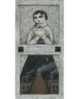 Clay Dust - Night In The Potteries original art by Paine Proffitt Original Art from Barewall Art Gallery