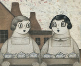 Clay Dust - Potbank Afternoon original art by Paine Proffitt Original Art from Barewall Art Gallery