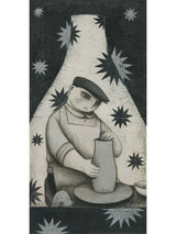 Clay Dust - Potteries Night Shift original art by Paine Proffitt Original Art from Barewall Art Gallery