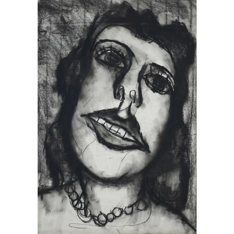 Club Singer Print by Arthur Berry Estate Print from Barewall Art Gallery