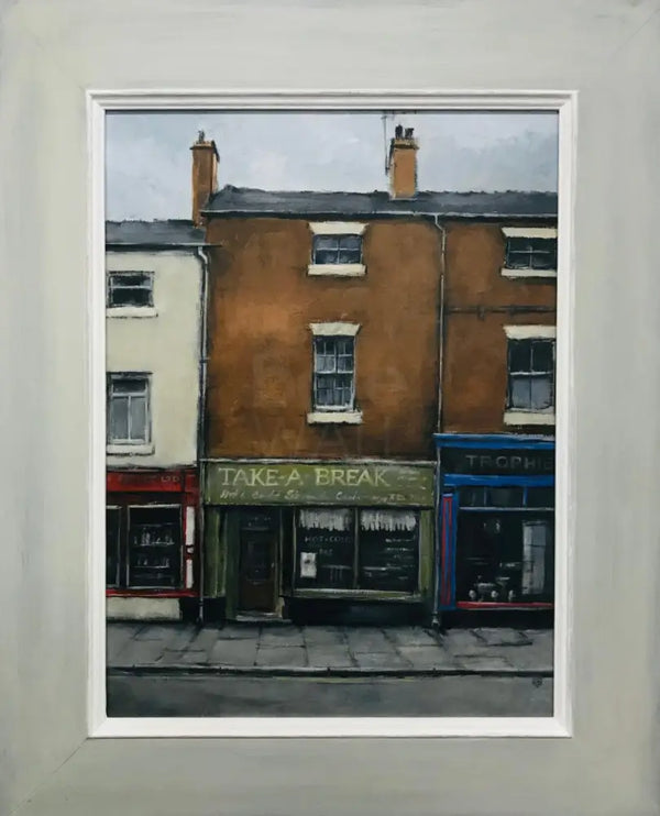 DB21 Take a Break, Burslem 2022 by David Brammeld Original Art from Barewall Art Gallery