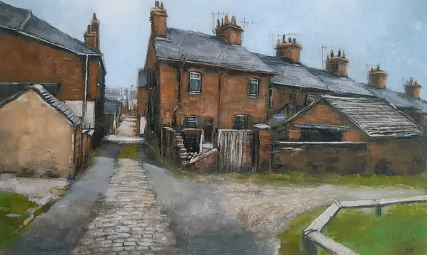 DB2431 Alleyway A3 signed ltd edition print by David Brammeld Print from Barewall Art Gallery