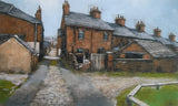 DB2431 Alleyway A3 signed ltd edition print by David Brammeld by Barewall