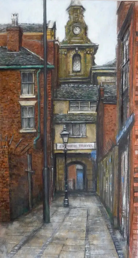 DB24321 Mothertown, Burslem A3 signed ltd edition print by David Brammeld Print from Barewall Art Gallery