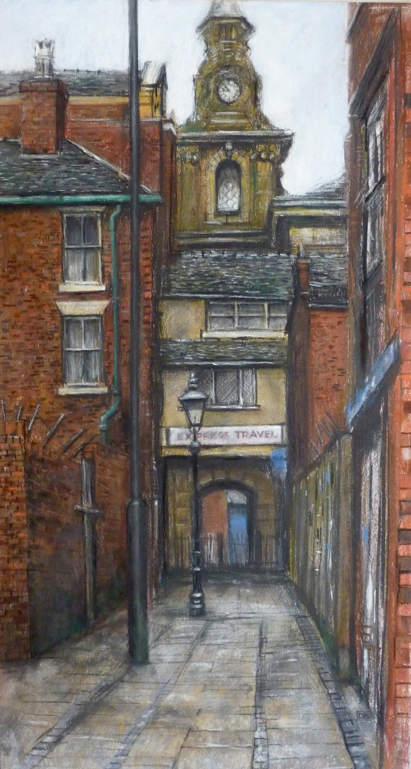 DB24321 Mothertown, Burslem A3 signed ltd edition print by David Brammeld by Barewall