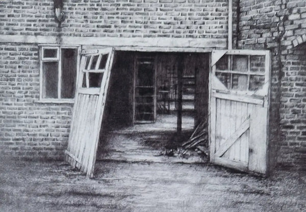 DB2460 Abandoned Factory A5 signed ltd edition print by David Brammeld Print from Barewall Art Gallery