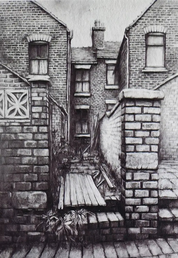 DB2463 The Backs Standing Proud A5 signed ltd edition print by David Brammeld Print from Barewall Art Gallery