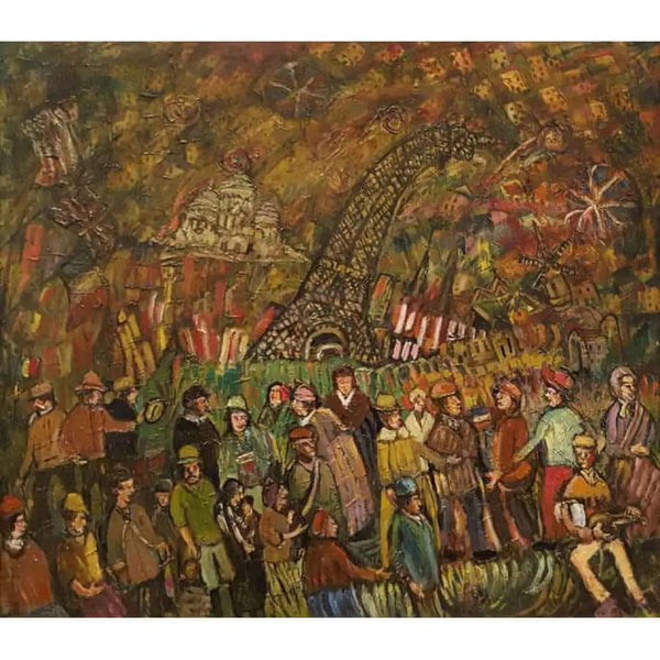 DH24 Armistice Day, Paris by Derek Higginson Original Art from Barewall Art Gallery